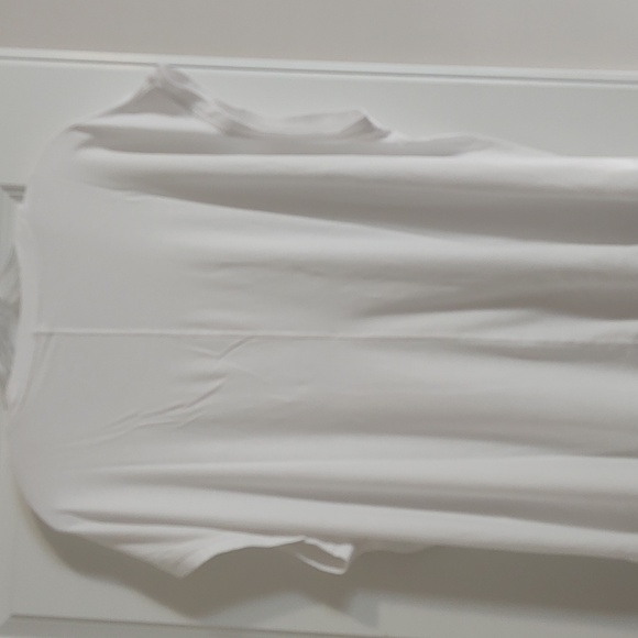 Athleta white cap sleeve performance tee - Picture 3 of 3